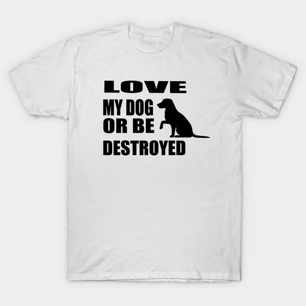 dog T-Shirt by Bite